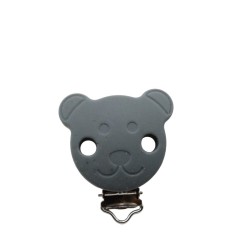 Clip Orsetto in silicone – Accessorio tenero e sicuro per portaciucci e creazioni handmade