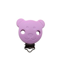 Clip Orsetto in silicone – Accessorio tenero e sicuro per portaciucci e creazioni handmade