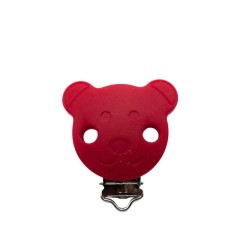 Clip Orsetto in silicone – Accessorio tenero e sicuro per portaciucci e creazioni handmade