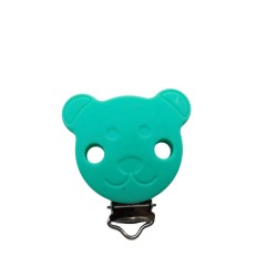 Clip Orsetto in silicone – Accessorio tenero e sicuro per portaciucci e creazioni handmade