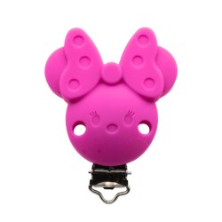 Clip Minnie Sagoma in silicone – Accessorio creativo per portaciucci e articoli handmade