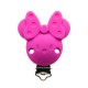 Clip Minnie Sagoma in silicone – Accessorio creativo per portaciucci e articoli handmade