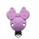 Clip Minnie Sagoma in silicone – Accessorio creativo per portaciucci e articoli handmade