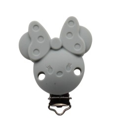 Clip Minnie Sagoma in silicone – Accessorio creativo per portaciucci e articoli handmade