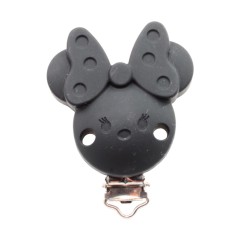Clip Minnie Sagoma in silicone – Accessorio creativo per portaciucci e articoli handmade
