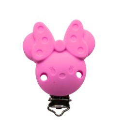 Clip Minnie Sagoma in silicone – Accessorio creativo per portaciucci e articoli handmade
