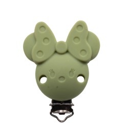 Clip Minnie Sagoma in silicone – Accessorio creativo per portaciucci e articoli handmade