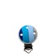 Clip Tonda Multicolor in silicone – Accessorio sicuro e creativo per portaciucci handmade