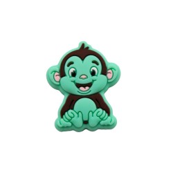 Inserto Scimmia in silicone – Accessorio divertente per portaciucci e articoli handmade