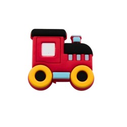 Inserto Trenino in silicone – Dettaglio creativo per portaciucci e accessori handmade