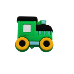 Inserto Trenino in silicone – Dettaglio creativo per portaciucci e accessori handmade