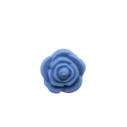 Inserto Rosellina in silicone – Dettaglio floreale per creazioni handmade e portaciucci