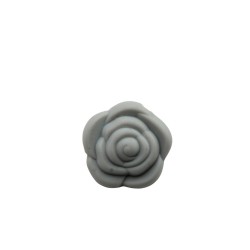 Inserto Rosellina in silicone – Dettaglio floreale per creazioni handmade e portaciucci