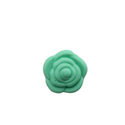 Inserto Rosellina in silicone – Dettaglio floreale per creazioni handmade e portaciucci