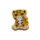 Inserto Tigre in silicone – Dettaglio originale per portaciucci e accessori handmade