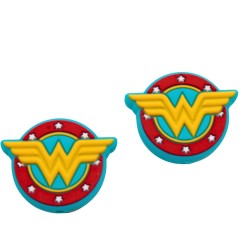Inserto Logo Wonder Woman in Silicone – Magia e Forza per le Tue Creazioni