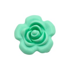 Inserto Rosa Fiorita in Silicone – Delicato e Sicuro per Accessori Handmade