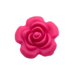 Inserto Rosa Fiorita in Silicone – Delicato e Sicuro per Accessori Handmade
