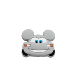 Inserto Auto Topolino in Silicone – Accessorio per Catenelle e Progetti Handmade