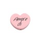 Inserto Amore di... in Silicone Anallergico – Per Catenelle, Gioielli e Creazioni Fai da Te