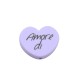 Inserto Amore di... in Silicone Anallergico – Per Catenelle, Gioielli e Creazioni Fai da Te
