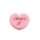 Inserto Amore di... in Silicone Anallergico – Per Catenelle, Gioielli e Creazioni Fai da Te