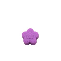 Inserto Fiorellino in silicone – Dettaglio floreale per portaciucci e accessori handmade