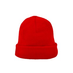 Cappello in lana acrilica con risvolto ricamabile | ARTEKIDS