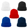 Cappello in lana acrilica con risvolto ricamabile | ARTEKIDS