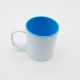 Tazza in plastica da 350 ml - Disponibile in bianco, rosa e celeste