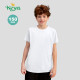 T-Shirt Bianca Bimbo Keya in 100% Cotone – Comfort e Stile firmati ARTEKIDS