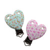 Clip Cuore Fiorato in silicone – Accessorio creativo per portaciucci e articoli handmade