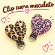 Clip Cuore Maculato in silicone – Accessorio creativo per portaciucci e articoli handmade