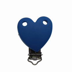 Clip Cuore in silicone personalizzabile – Accessorio creativo per portaciucci e articoli handmade