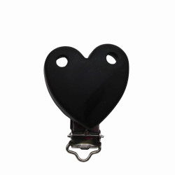 Clip Cuore in silicone personalizzabile – Accessorio creativo per portaciucci e articoli handmade