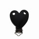 Clip Cuore in silicone personalizzabile – Accessorio creativo per portaciucci e articoli handmade