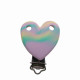 Clip Cuore in silicone personalizzabile – Accessorio creativo per portaciucci e articoli handmade