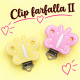 Clip Farfalla in silicone – Accessorio creativo per portaciucci e articoli handmade