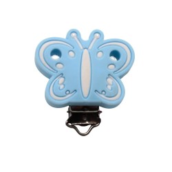 Clip Farfalla in silicone – Accessorio creativo per portaciucci e articoli handmade