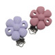 Clip Fiore in silicone – Accessorio elegante per portaciucci e articoli handmade
