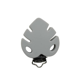 Clip Foglia in silicone – Accessorio creativo per portaciucci e articoli handmade