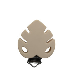 Clip Foglia in silicone – Accessorio creativo per portaciucci e articoli handmade
