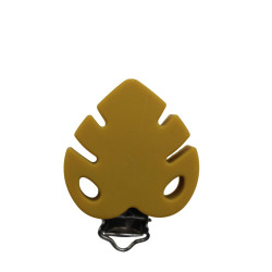 Clip Foglia in silicone – Accessorio creativo per portaciucci e articoli handmade