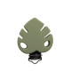 Clip Foglia in silicone – Accessorio creativo per portaciucci e articoli handmade
