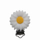 Clip Girasole senza fori  in silicone – Accessorio creativo per portaciucci e articoli handmade