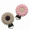 Clip Girasole senza fori  in silicone – Accessorio creativo per portaciucci e articoli handmade