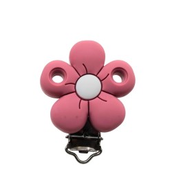 Clip Margherita in silicone – Accessorio creativo per portaciucci e articoli handmade
