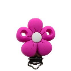 Clip Margherita in silicone – Accessorio creativo per portaciucci e articoli handmade