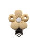 Clip Margherita in silicone – Accessorio creativo per portaciucci e articoli handmade