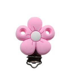 Clip Margherita in silicone – Accessorio creativo per portaciucci e articoli handmade